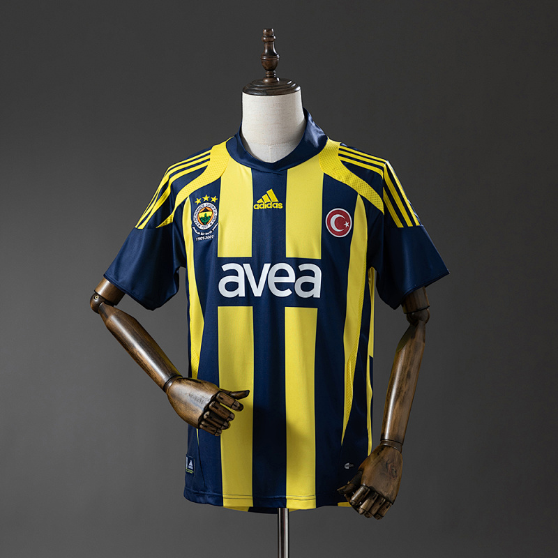 Camiseta retro local del Fenerbahçe 07-08, tallas S-XXL